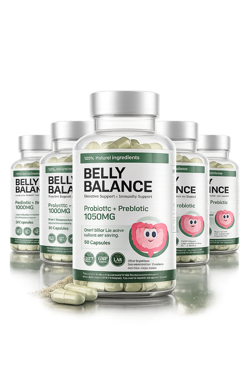 5 Bottles Belly Balance